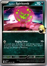 Cynthia's Spiritomb 133/217 Uncommon Ascended Heroes Pokemon Near Mint