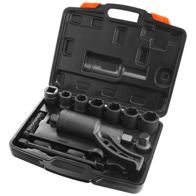 VEVOR Torque Multiplier Wrench Set 1'' Drive 1:58 Lug Nut Remover with 8 Sockets