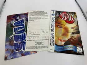 Enemy Zero (Sega Saturn, 1996) CIB