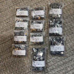 Steel Washer #6, Flat, 4800 Pcs.