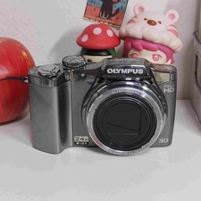 Olympus SZ-30MR Gray 16MP Digital Compact Camera with Tested Working English