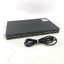 Cisco WS-C2960X-48TS-L 48-Port Gigabit Ethernet Switch w/ Ears  C2960X-STACK