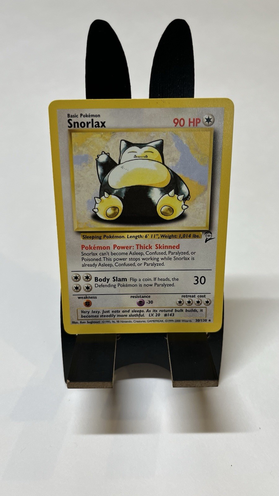 Pokémon Snorlax 30/130 Base Set 2 NM