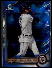 2022 Bowman Draft Sapphire Edition Roberto Campos