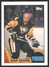 1987-88 Topps #171 Dan Quinn Pittsburgh Penguins 15202