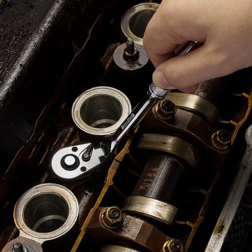 Versatile 3-Piece 72-Tooth Flex-Head Ratchet Set with Quick-Release Design - Picture 10 of 10