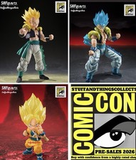 S.H.Figuarts SUPER SAIYAN GOTENKS-GOGETA-SON GOKU Exclusivos-SDCC’26-Juego de 3