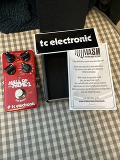 TC Electronic Hall of Fame 2 Reverb Guitar Effects Pedal (BOXED)
