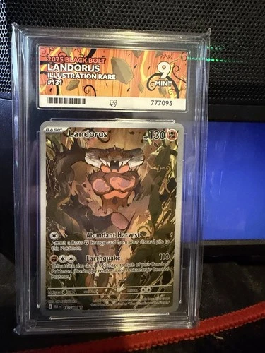 Pokémon Landorus Illustration Card 131/086 Black Bolt Ace 9