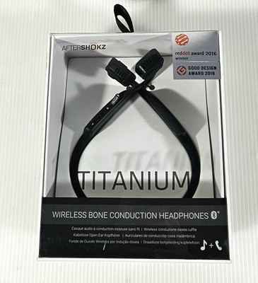 NEW AfterShokz Titanium Bone Conduction Headphones FOR PARTS OR REPAIR 
