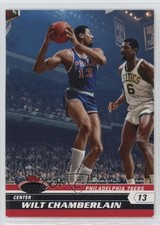 2007 Topps Stadium Club (Guarded by ) Wilt Chamberlain Bill Russell #87 HOF 0d08