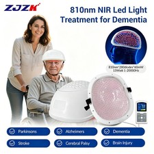NIR Light Therapy Helmet Deep Brain Stimulation Treatment for Parkinsons Stroke