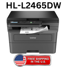 Impresora láser multifunción monocromática compacta inalámbrica Brother HL-L2465DW NUEVA