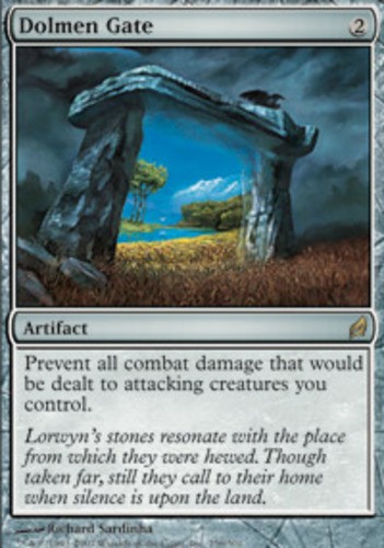 MTG Dolmen Gate, Moderate Play, English Lorwyn