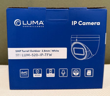 Luma Surveillance 520 Series Turret Ip Camera LUM-520-IP-TFW - White