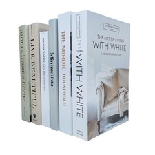 6 PCS Designer Luxury Modern Faux Decorative Book Set Coffee Table Room Decor