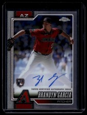 2026 Topps Chrome #RA-BG Brandyn Garcia Retail Rookie Autographs