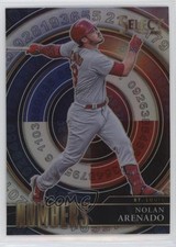 2022 Panini Select Select Numbers Holo Prizm Nolan Arenado #SN6 6ts