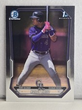 Roldy Brito 2026 Bowman Chrome 1st Bowman Base Set #BCP-21 Rockies Prospect