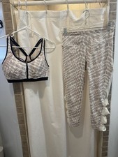 Victoria's Secret VSX Knockout Sportsbra and Leggings Set Size 34D/S