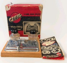 Vintage Craig 8-16MM Film Junior Splicer w/ Original Box - Made in USA