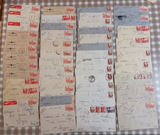 lot 45 ancienne lettre timbres maroc