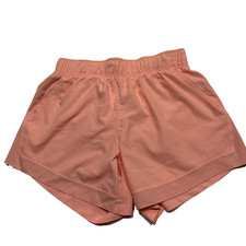 Athletic Works Girls Medium 8 10 Peach Running Shorts Athletic Workout