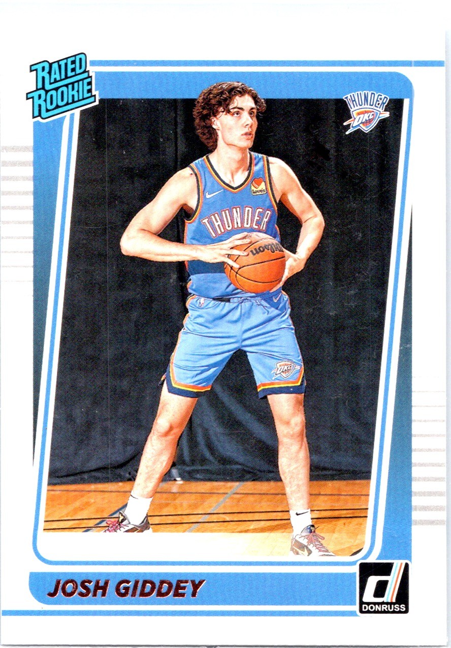 2021-22 Donruss #202 Josh Giddey