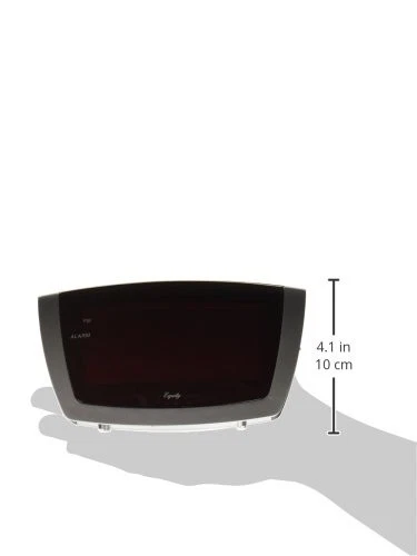 Equity 75906 LED Alarm Clock High Low Dimmer 1.8 inch Red, Digital Display - Image 3 of 3