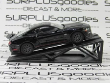 Greenlight 1:64 LOOSE Black 2022 FORD MUSTANG MACH1 MACH 1 w/Display Ramp