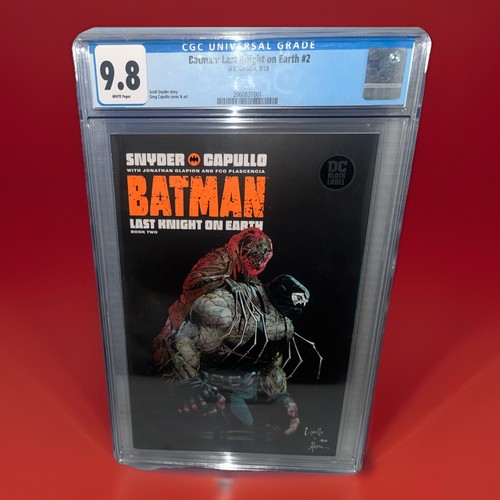 Batman: Last Knight on Earth #2 CGC 9.8 (2019) - Capullo