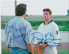 DWIER BROWN Signed 8x10 FIELD OF DREAMS JOHN KINSELLA Photo GREAT CONTENT #2