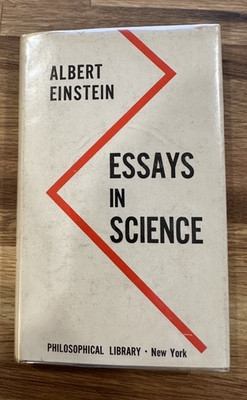 Essays in Science - Albert Einstein 1934 Philosophical Library