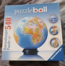 RAVENSBURGER PUZZLE BALL GLOBUS 540 Teile Durchm.22  cm