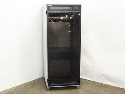 Wright Line Electronic Equipment Cabinet Rackmount Enclosure on Wheels 35U