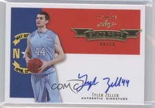 2012 Leaf Ultimate State Pride Gold 8/10 Tyler Zeller #SP-TZ2 Auto 3c7