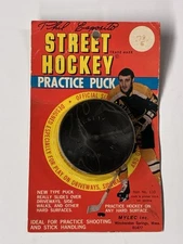 Vintage NHL Boston Bruins Phil Esposito Mylec Street Hockey Practice Puck NOS