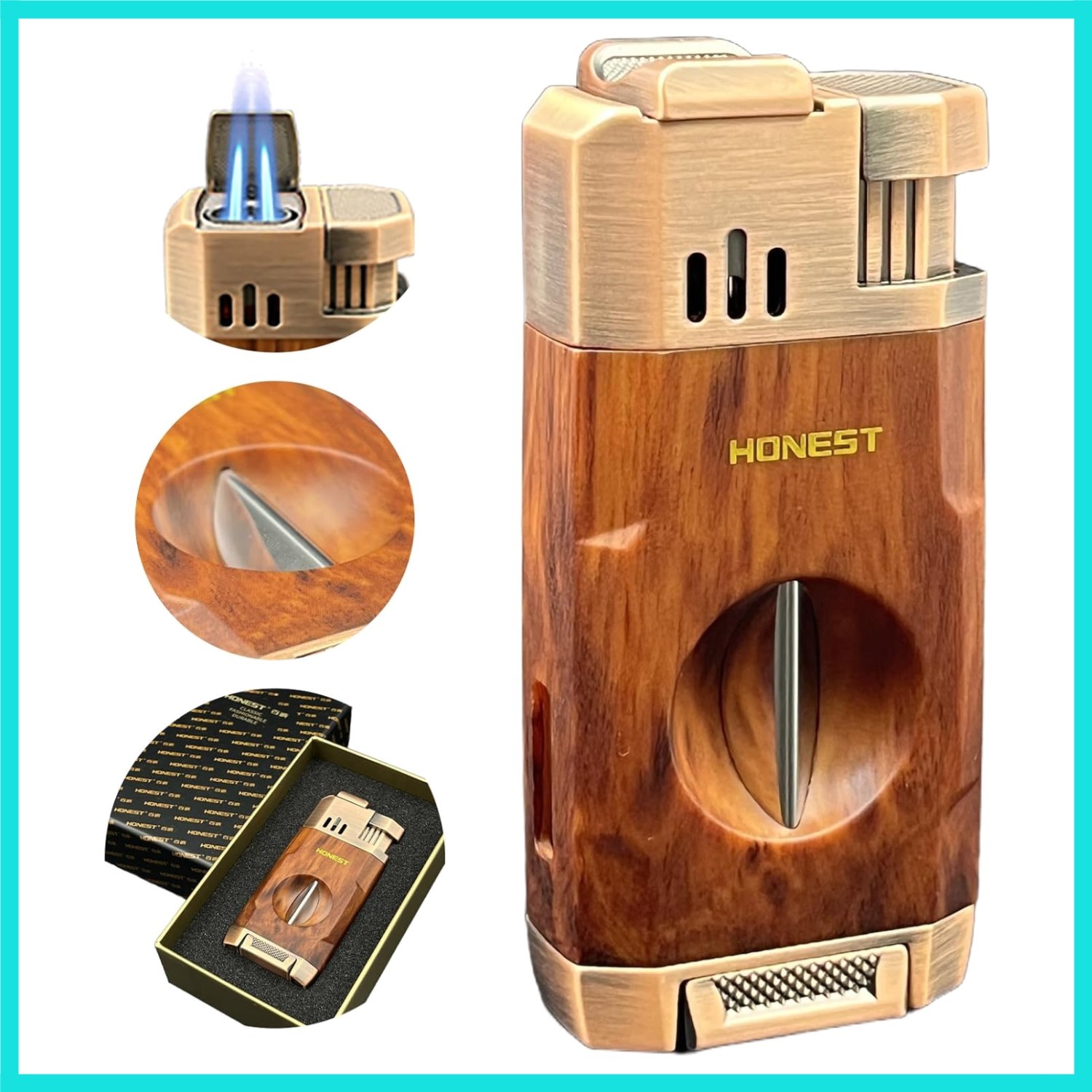 With Dual Jet Flame Built-in Cutter, But...