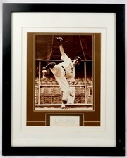 Carl Hubbell New York Giants Pitching Framed Glossy Autographed Photo 8x10