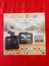 Rove R2-4K Car Dash Cam - 4K Ultra HD 2160P - Built-In WiFi & GPS Supports 512GB