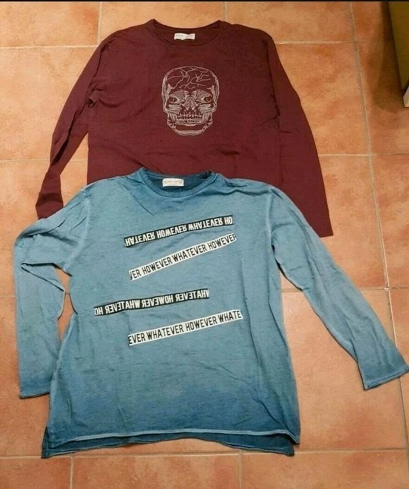Zara Boys Langarmshirts Junge T-ShirtSet Große 11/12 - Bild 1 von 1
