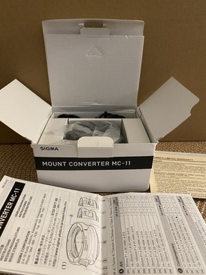 Sigma MC-11 Objektivadapter - Schwarz  Mount Converter