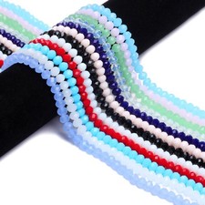 4/6/8mm Glass Crystal Beads Spacer Loose Beads For DIY Jewelry Making Wholesale 