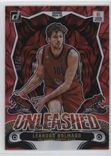 2024 Panini Donruss EuroLeague Unleashed Red Laser /75 Leandro Bolmaro #12 14mf