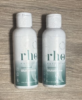 Rho Nutrition Liposomal Glutathione - Ultra High Absorption Liquid X 2  Bottles