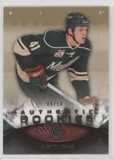 2010-11 SP Game Used Edition Authentic Rookies Gold 4/50 Justin Falk #162 0uj7