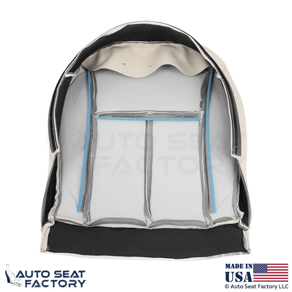 Cubiertas inferiores delanteras de cuero genuino para Mercedes Benz Clase E 1996-1999 setas Foto 3 de 4