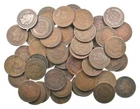 (50) 1890 - 1899’s Era Indian Head Cents Penny Lot Collection US Coin Roll *235