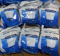 6 Aqua Advanced Water Filter Replacement Cartridges Fits Aqua Optima Britta