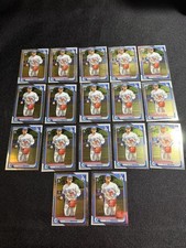 Lot Of 17, 2024 Bowman Chrome 1st Bowman #BCP-183 Elias Medina Dodgers